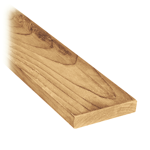 Cedar board 1 by 4