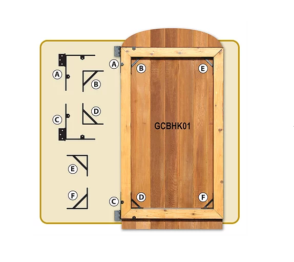 Nuvo Iron® Complete Gate Kit TimberTown Building Centre