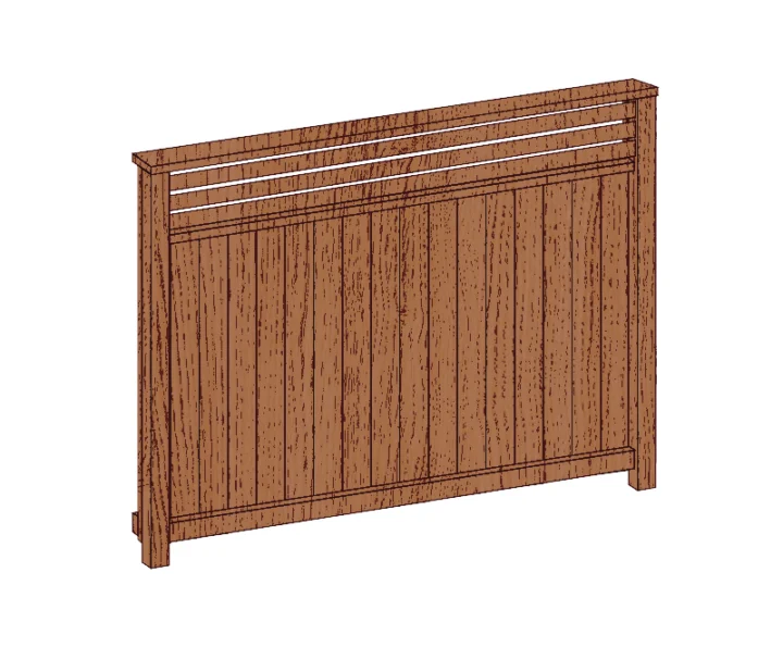 Palliser Fence Package in Sierra Pro Treated Lumber