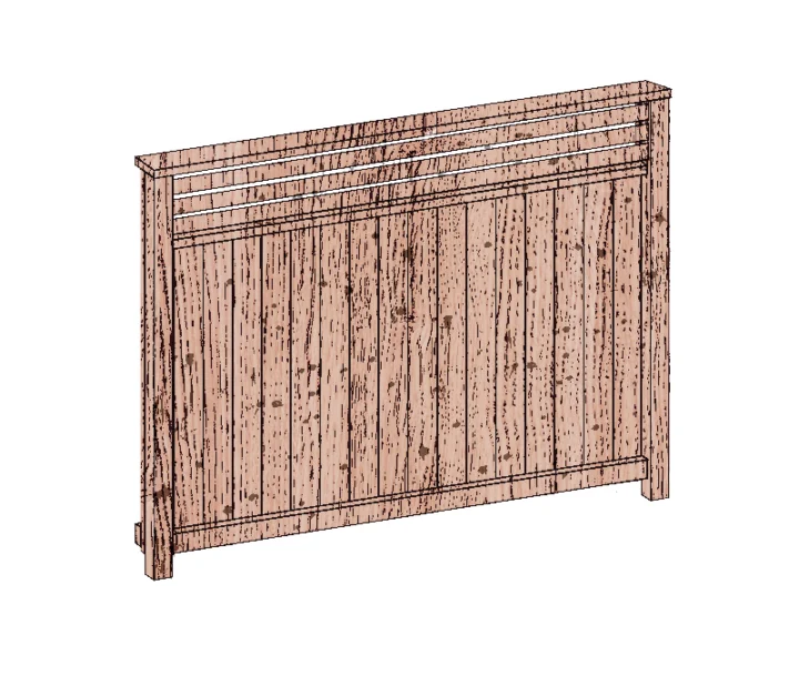 Palliser Cedar Fence