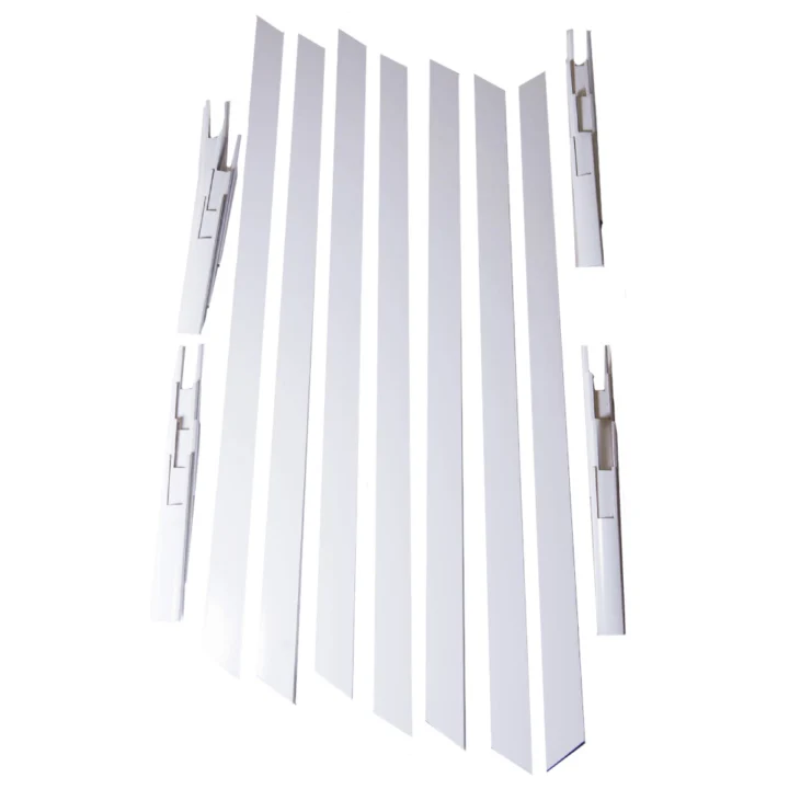 V4 4FT WIDE STAIR PICKET WHITE