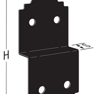 6x Rough Deck Joist Tie