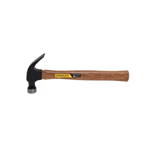 STANLEY Curved Claw Wood Handle Nailing Hammer