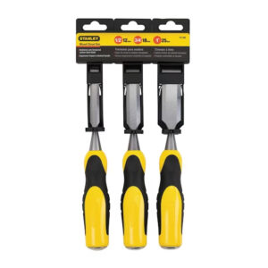 Stanley 3 pc Wood Chisel Set