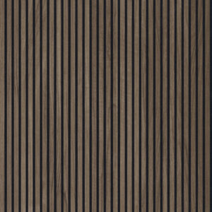 Grooved panel with Kalmate felt - Walnut